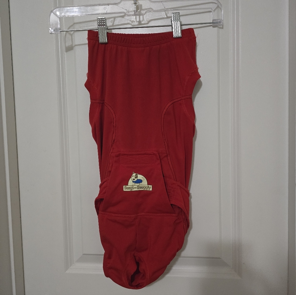 Red Doggie Surgery Suit Med-Large Dog